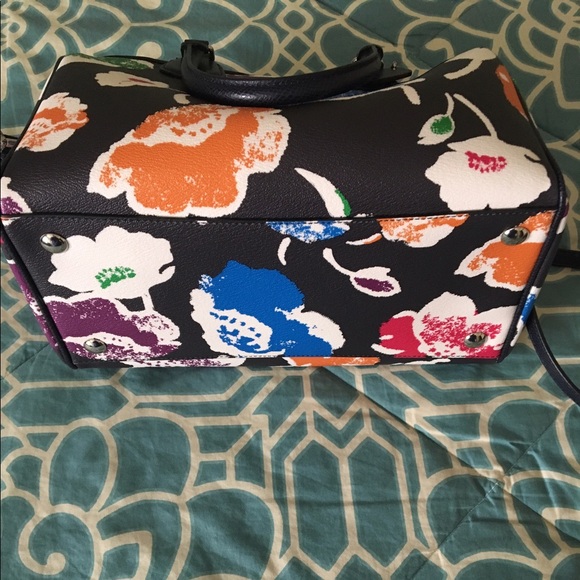 Coach Large Wildflower Bennett Satchel Rainbow - Picture 8 of 8